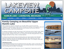 Tablet Screenshot of lakeviewcampsite.com